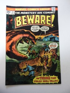 Beware! #8 (1974) FN Condition