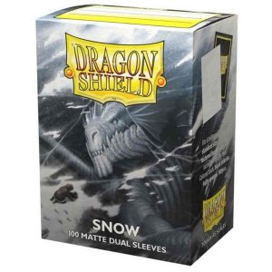 Dragon Shield Standard DUAL Sleeves Snow 'Nirin'