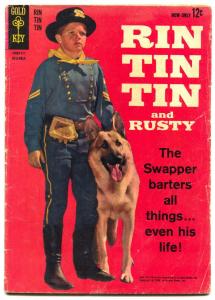 Rin Tin Tin and Rusty #1 1963- GOLD KEY- German Shepherd G