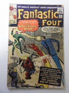 Fantastic Four #20 (1963) GD Condition stains bc