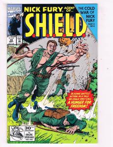 Nick Fury Agent Of Shield #39 VF Marvel Comics Comic Book Sept 1992 DE40 AD14