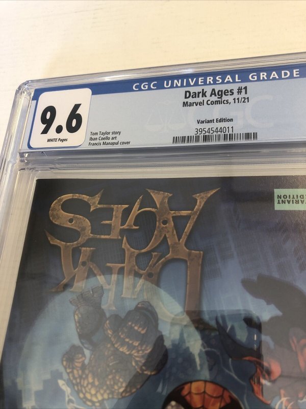 Dark Ages (2021) #1 (CGC 9.6) Variant Ed. Census 13