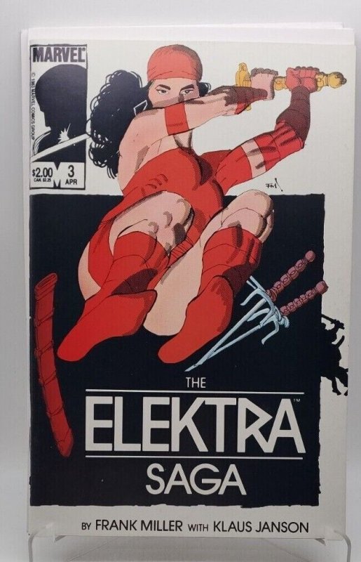 ELEKTRA SAGA #1,2,3,4 (1-4) Frank Miller NM-  