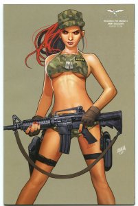 Grimm Fairy Tales Hellchild The Unholy #4 Army Exclusive Con Variant Cover E