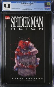 SPIDER-MAN REIGN #1 CGC 9.8 RECALLED NUDE EDITION 8011