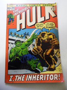 The incredible Hulk #149 (1972) VG Condition