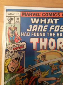 WHAT IF 10, HIGH GRADE - SEE PICS, 1ST APP JANE FOSTER = NEW LADY THOR CONFIRMED