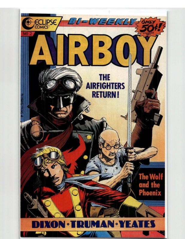 Airboy #2 (1986) Airboy [Key Issue]