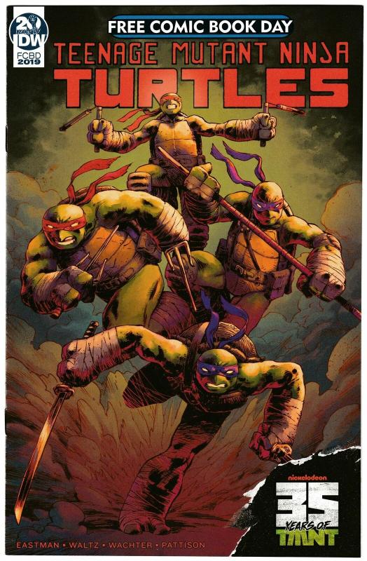 FCBD TMNT Casualty Of War #1 (IDW, 2019) NM