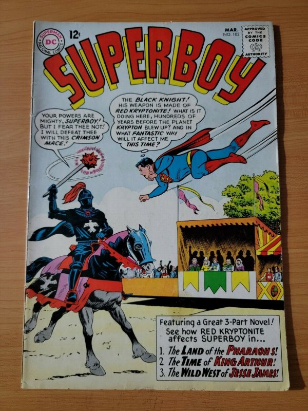 Superboy #103 ~ VERY GOOD - FINE FN ~ 1963 DC Comics