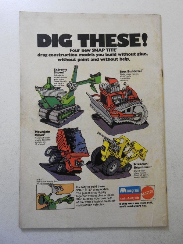 The Phantom Stranger #21 (1972) VG Condition moisture damage, rust top staple