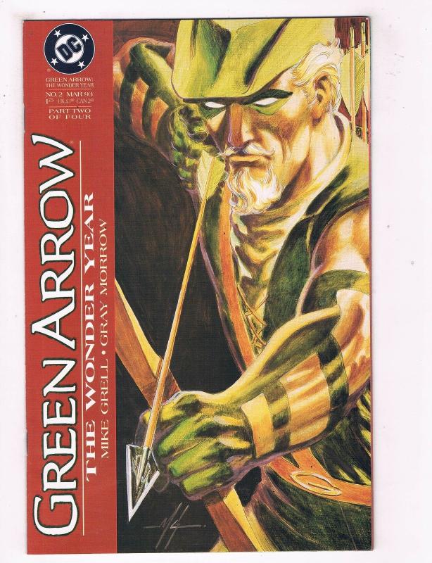 Green Arrow: The Wonder Year #2 VG/FN DC Comic Book Grell Mar 1993 DE39 AD12