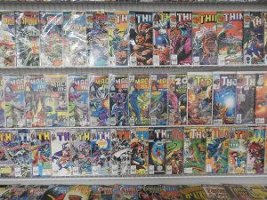 Huge Lot 140+ Comics W/ Thor, Fantastic Four, Machine Man+ Avg VF- Condition!