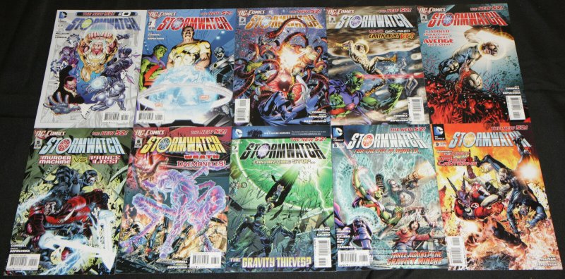 Modern DC STORMWATCH VOL. 3 31pc Count High Grade Comic Lot Lobo Covers