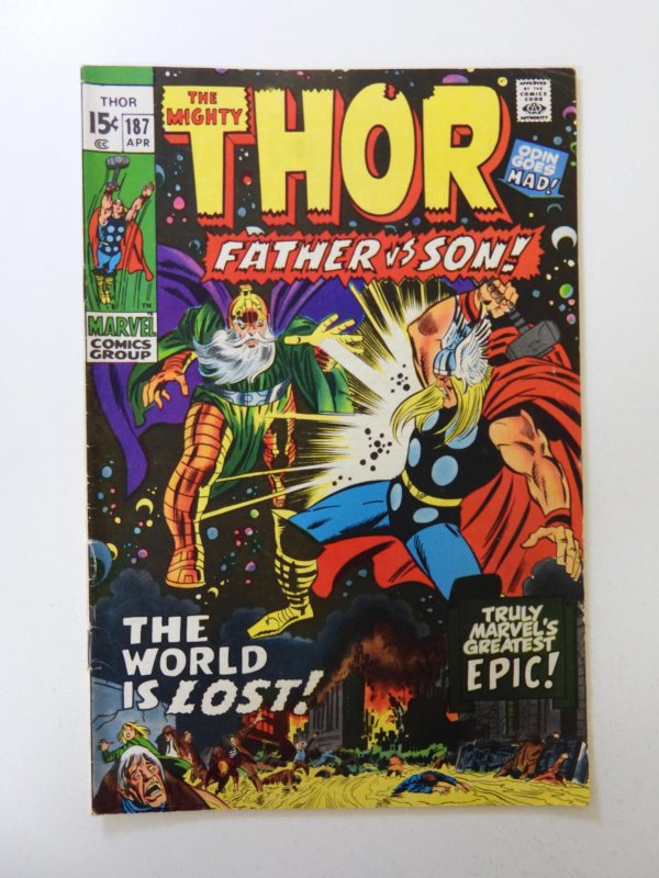 Thor #187 (1971) FN condition