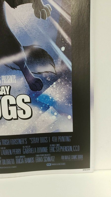 Stray Dogs #1 4th Fourth Printing Variant 2021 Image Comics HOT Series In Hand