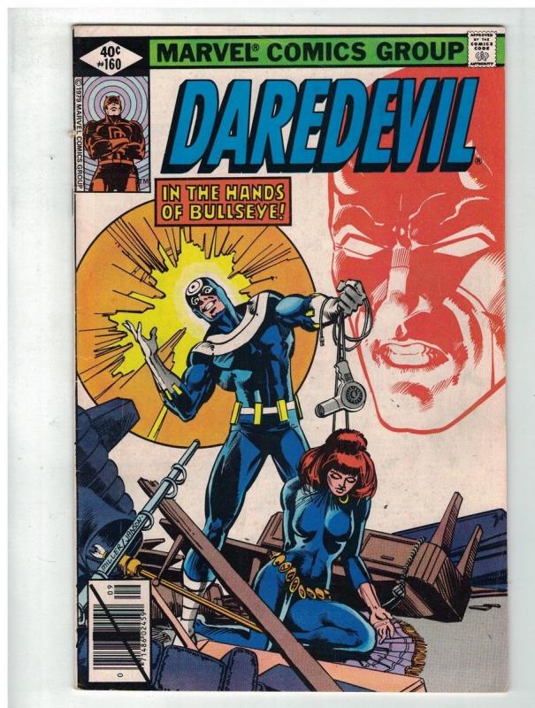 DAREDEVIL 160 FINE MINUS September 1979 Bullseye COMICS BOOK