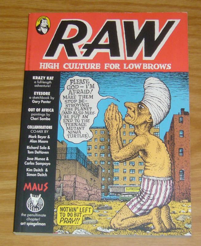 Raw vol. 2 #3 VF/NM art spiegelman maus - alan moore - kim deitch - KAZ - panter