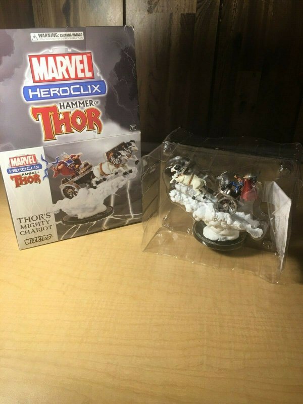 Marvel Heroclix THOR'S MIGHTY CHARIOT Hammer of Thor Dial Figure Sheep MFT4