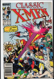 Classic X-Men #8 (1987) X-Men