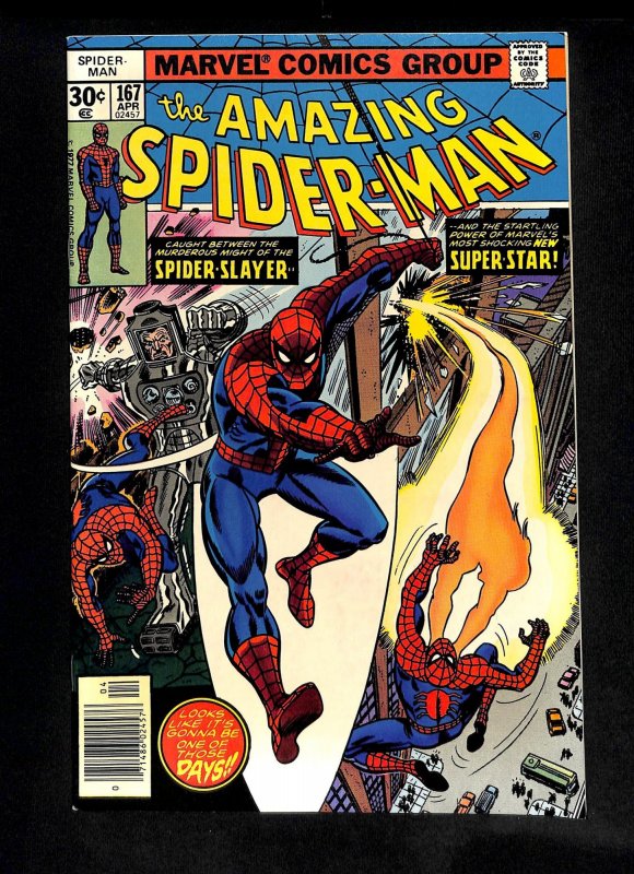 Amazing Spider-Man #167 1st Appearance Will-O-Wisp!