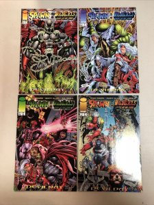 Spawn WildC.A.T.S. Wildcats 1995 1 2 3 4 (VF+/NM) Complete Set Alan Moore story 