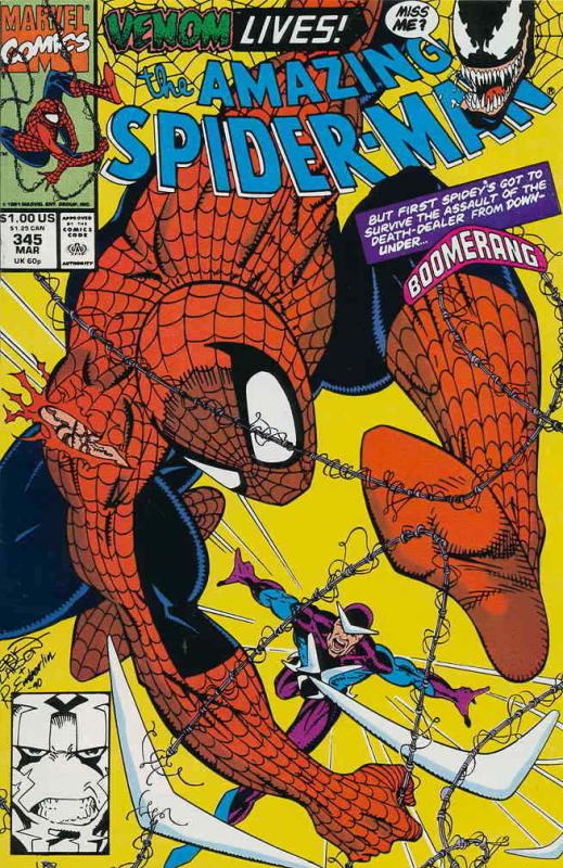 Amazing Spider-Man, The #345 VF/NM; Marvel | save on shipping - details inside