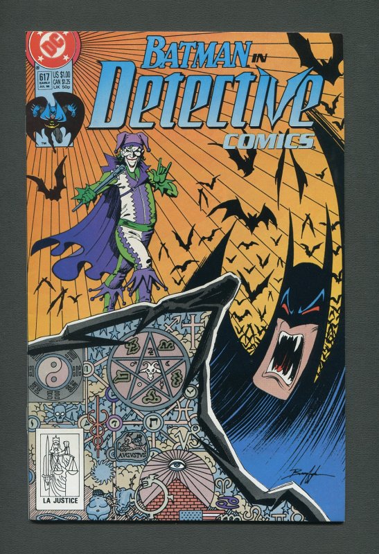 Detective Comics #617 / 9.2 NM-  (JOKER)  July 1990 (I)