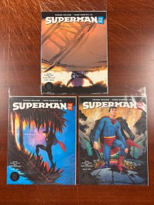 Lot Of 3 Superman Year One DC Comic Books # 1 2 3 NM 1st Prints Mag Size 1 J885