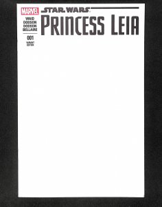 Princess Leia #1 Blank Cover Variant