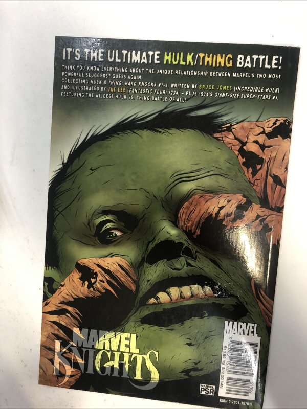 Hulk Thing Hard Knocks  (2005) Marvel TPB SC Bruce Jones