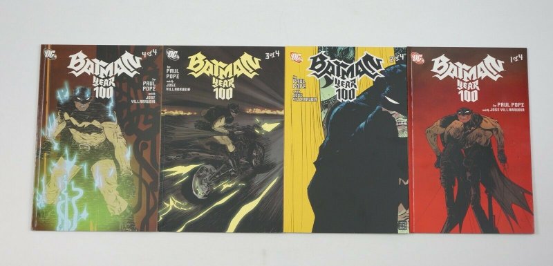 Batman: Year 100 #1-4 VF/NM complete series PAUL POPE dc comics set 2 3 (2nd) 