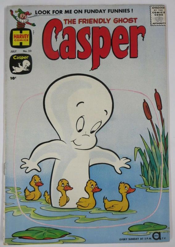 CASPER THE FRIENDLY GHOST #23 (Harvey) July, 1961 FINE PLUS (F+)