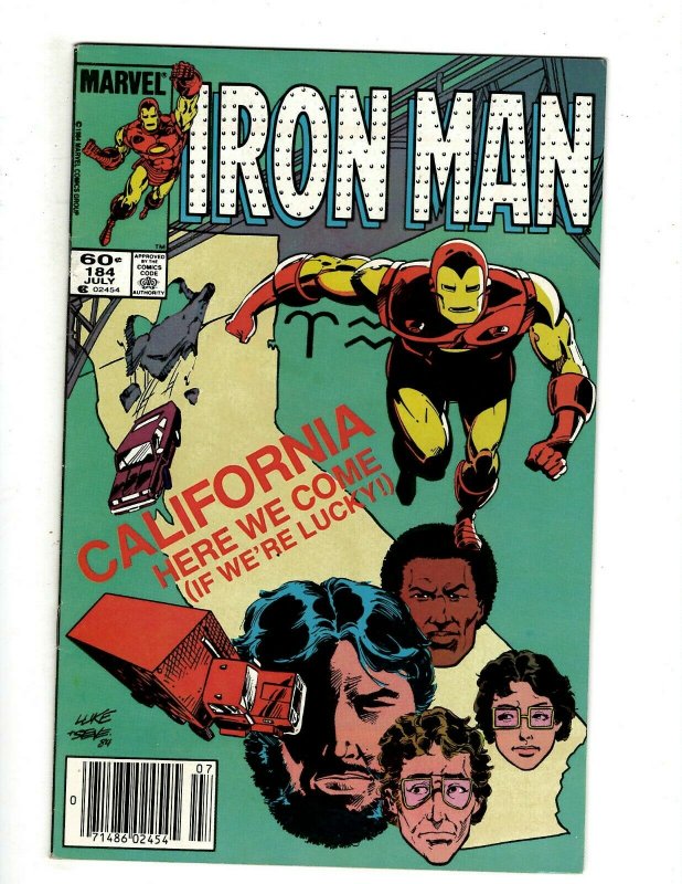 10 Iron Man Marvel Comics # 180 183 184 185 186 187 188 189 190 191 Stark J451