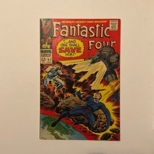 Fantastic Four 62 Fine Fn 6.0 Marvel 1967