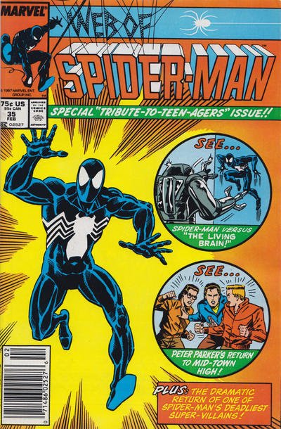 Web of Spider-Man, The #35 (Newsstand) VF ; Marvel | 1st Appearance Tarantula