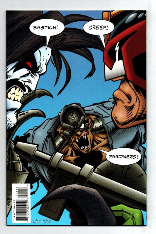 Lobo / Judge Dredd Psycho Bikers vs. The Mutants From Hell - 1995 - NM