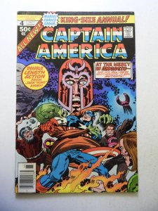 Captain America Annual #4 (1977) FN+ Condition
