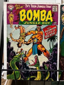 BOMBA The JUNGLE BOY Lot G to VG+ DC Comics 1967-1968 Kashdan/ Sparling