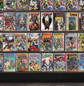 Huge Lot 150+ Comics with Captain America, The Incredible Hulk, X-Men & More!