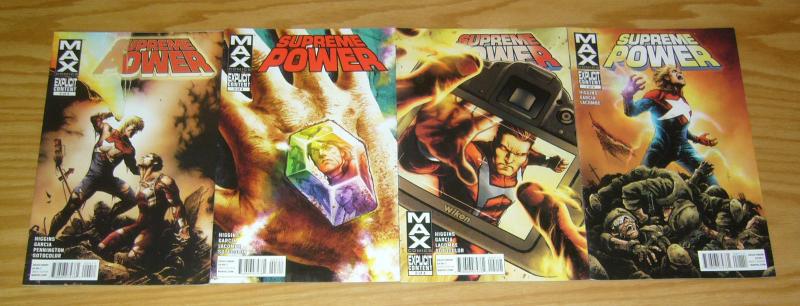 Supreme Power vol. 2 #1-4 VF complete series - squadron supreme ending set