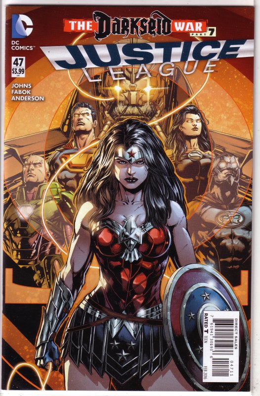 Justice League (vol. 2, 2011) # 47 VF/NM (Darkseid War 7) Johns/Fabok