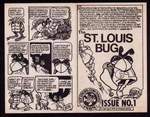 Vaughn F. Bode's St. Louis Bug No. 1 - St Louis Con Comics (5.0) 1968