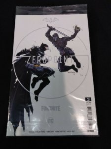 Batman / Fortnite Zero Point #3 Cover C SEALED IN BAG WITH GAME CODE 
