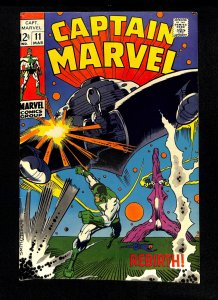 Captain Marvel (1968) #11