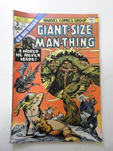 Giant-Size Man-Thing #3 (1975) FN- Condition! MVS intact!
