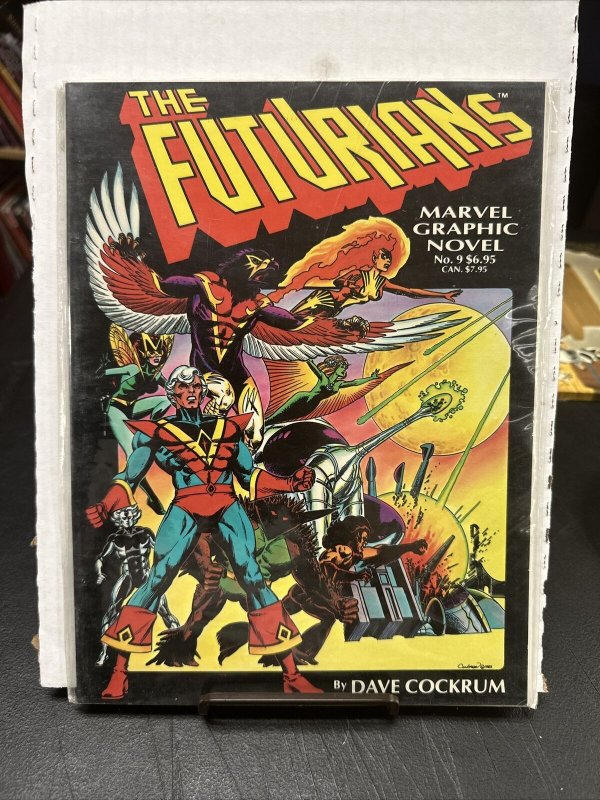 Marvel Graphic Novel # 9 1983 Marvel The Futurians Dave Cockrum 