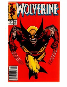 Wolverine #17 Newsstand Edition (1989)  VF+ Classic John Byrne Cover / EC#12