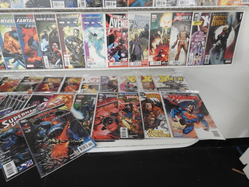 Huge Lot 170+ Comics W/ X-Men, Spider-man, Wolverine+ Avg VF-NM Condition!