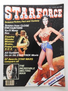 Starforce #1 Linda Carter Cover!! Fanzine Mag Sharp VF Condition!